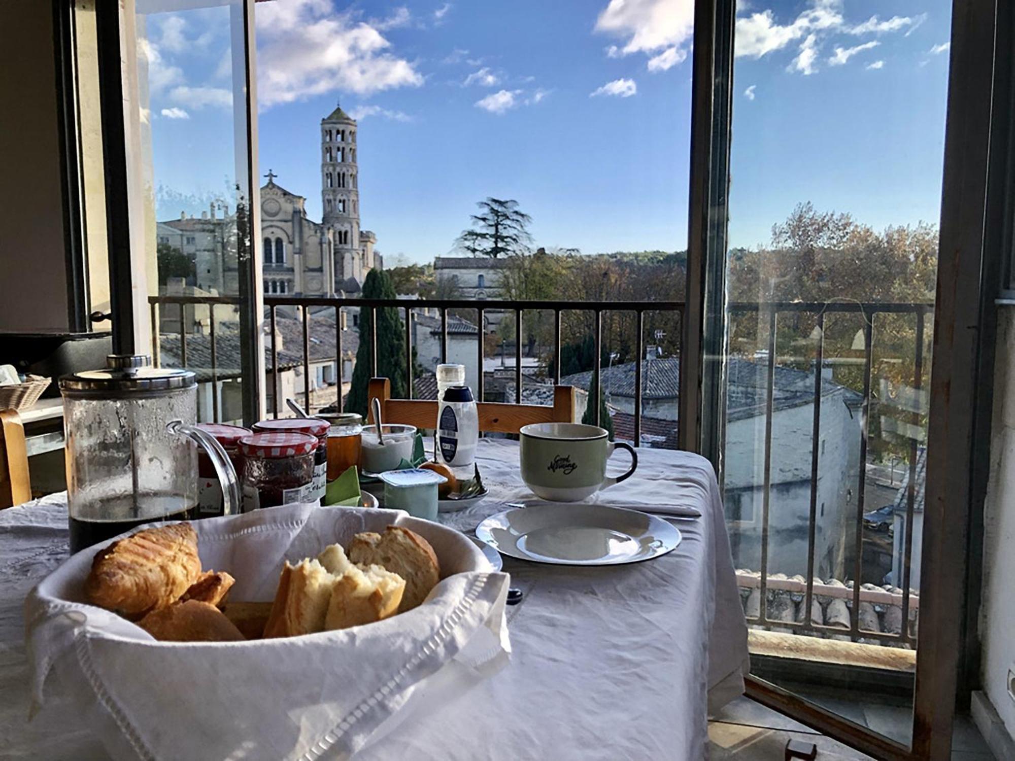 Chambre D'Hote Vue Exepitonnelle Uzès Zewnętrze zdjęcie